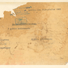Miniatura obiektu Fragment kartoteki chorych więźniów