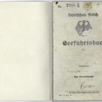 Miniatura obiektu Książeczka żeglarska (Seefahrtsbuch) Alberta Ferdinanda Ottona Klauke